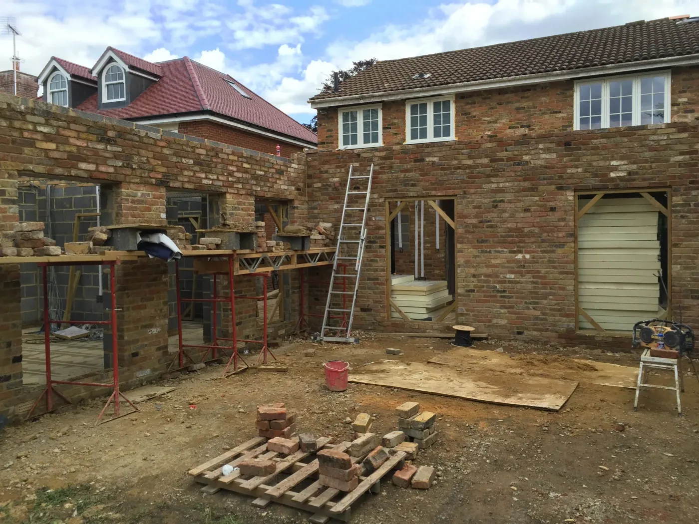 Extensions project work by Carpenters Developments