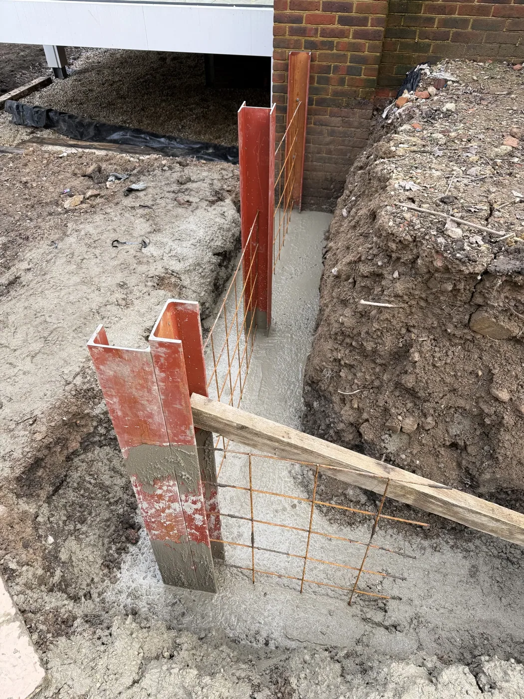 Residential construction detail relevant to a Bracknell project