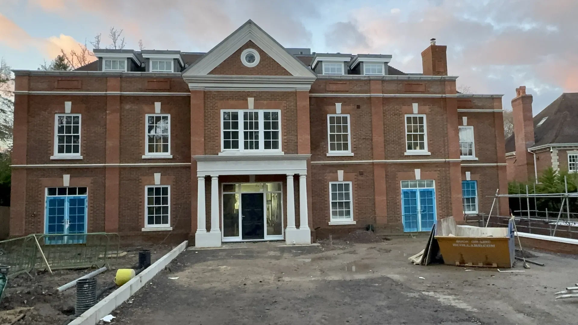 Large Berkshire residence during a Carpenters Developments project